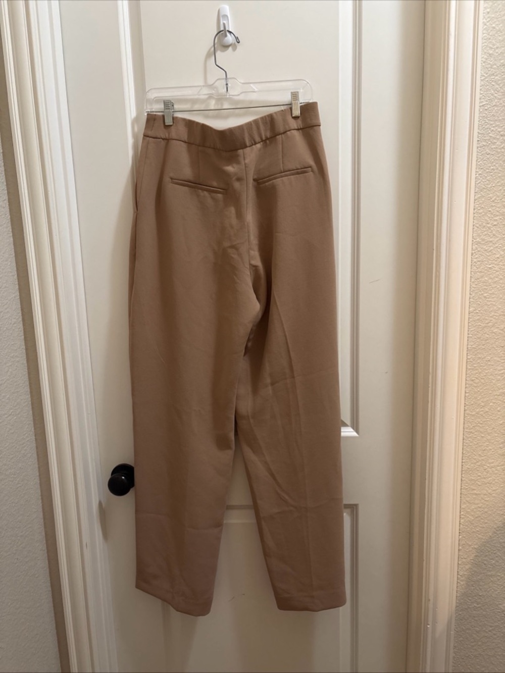 Women’s Aritzia Wilfred The Effortless Pants Desert Sand Wide Leg Workwear Sz 10 - Picture 5 of 5